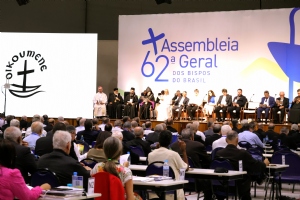 Bispos participam de celebração ecumênica e se empenham no texto das Diretrizes para a Ação Evangelizadora